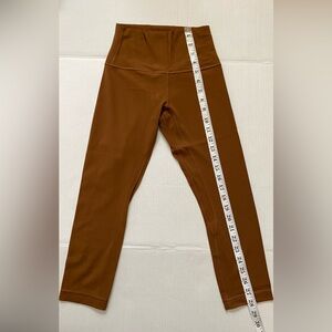 Lululemon Women Align Leggings Size 4 Caramel, Color & Super Soft And Stretchy.
